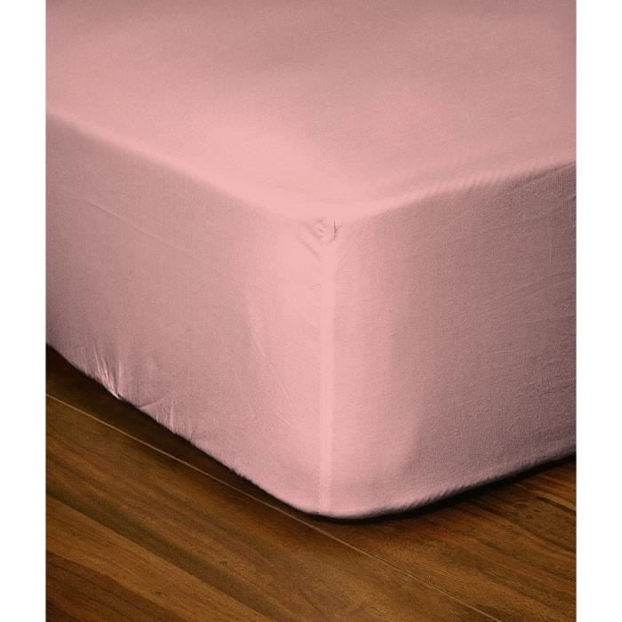 Lenzuolo con angoli - LOVELY HOME - LH71630 - 180x200+25 cm - Rosa
