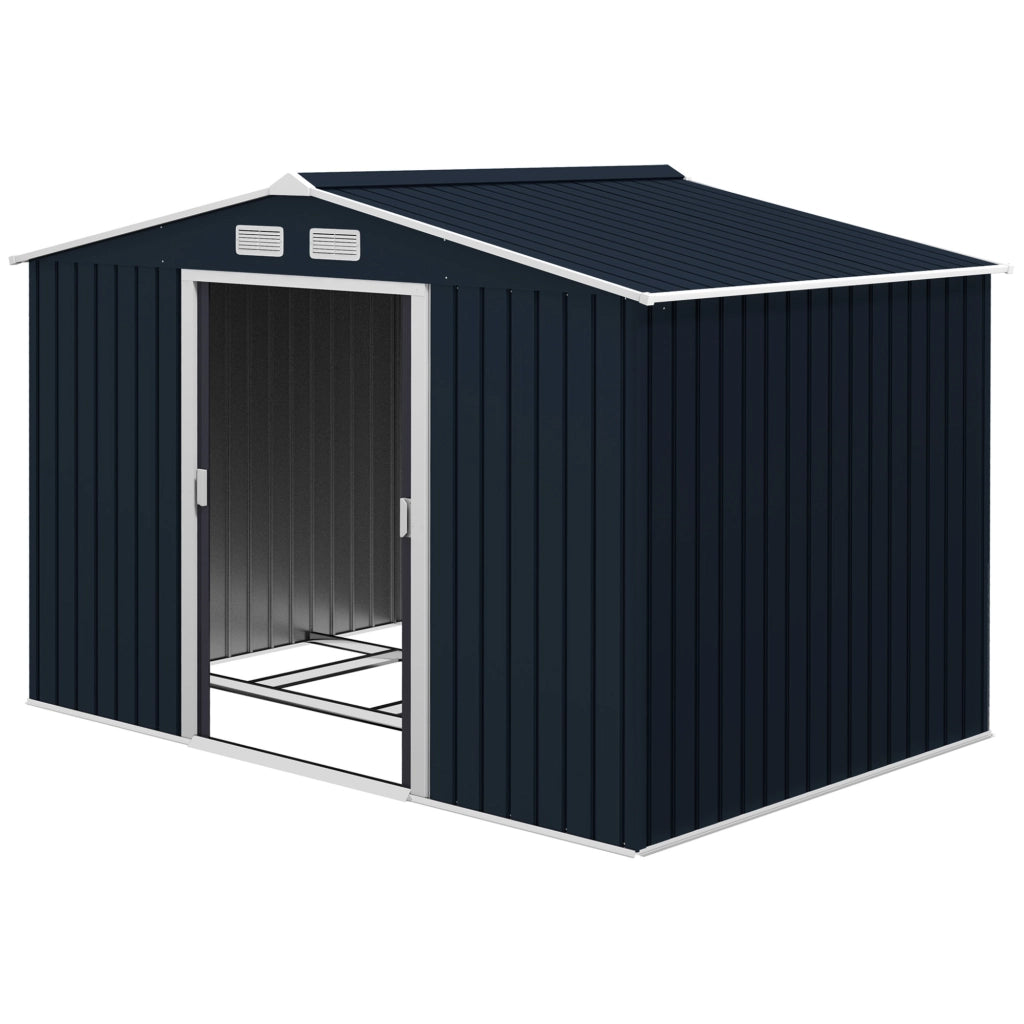 Armadio Scorrevole ¨C Zephmum ¨C Grigio Scuro 277x195x192 cm