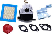 Carburatore completo con filtro d'aria e molla per motore Tecumseh 6,75 HP - Set completo per modelli 640020, 640020A, 640020B, 640020C, VLV 50, 55, 60, 66, 126
