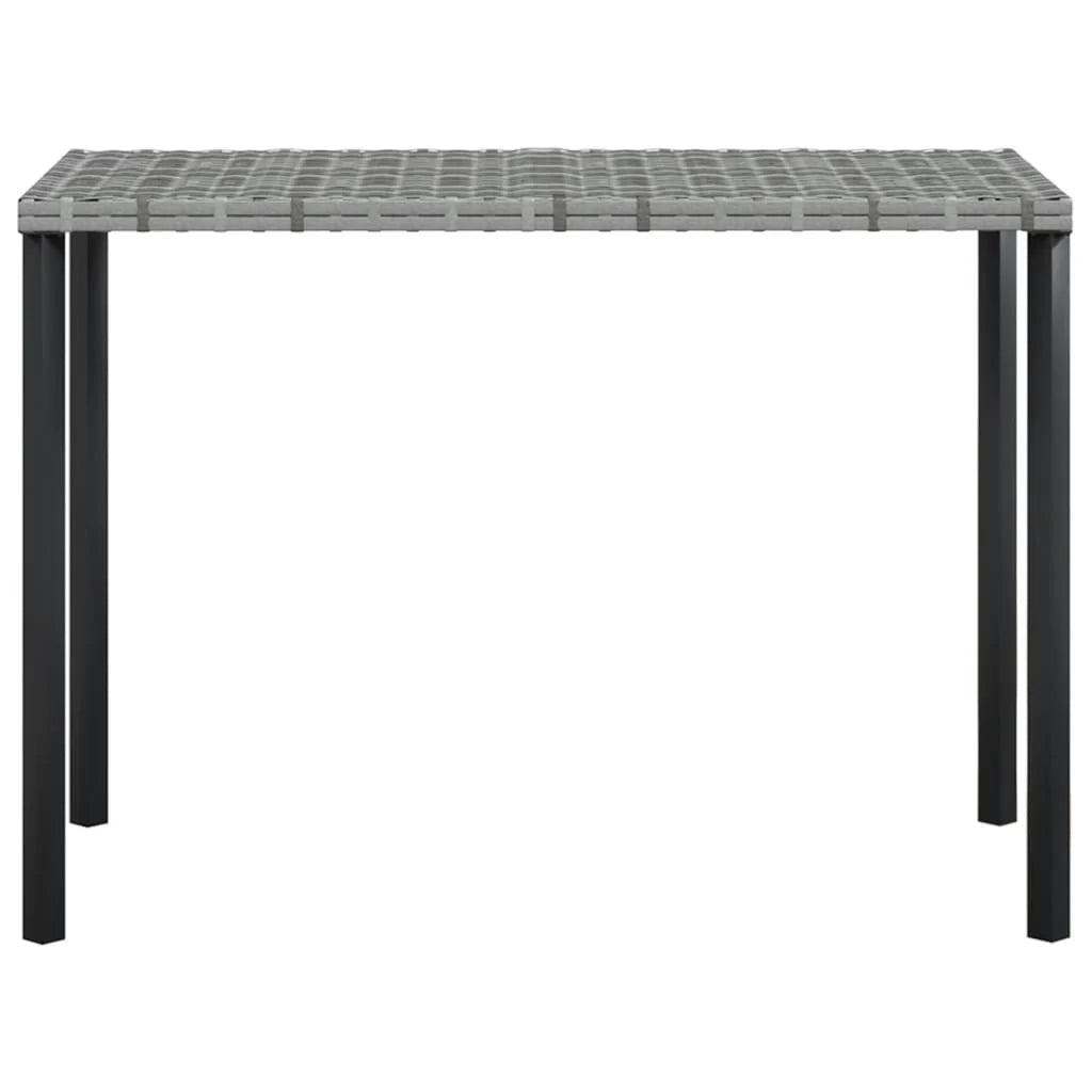 Set divano a L 5 pezzi con cuscini in vimini resinato grigio 02_0013558