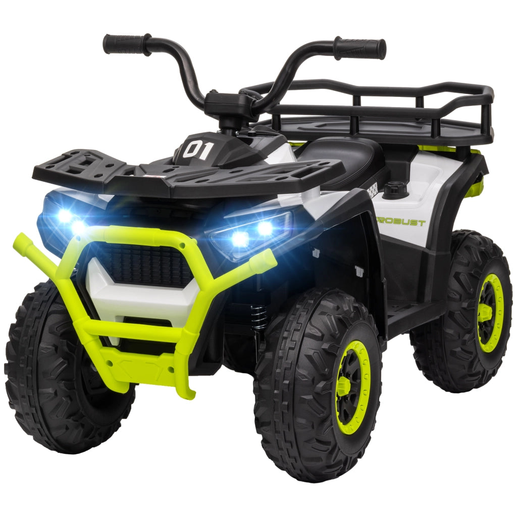 Quadro Elettrico per Bambini Verde con Bateria 12V ¨C zephmum ¨C Verde