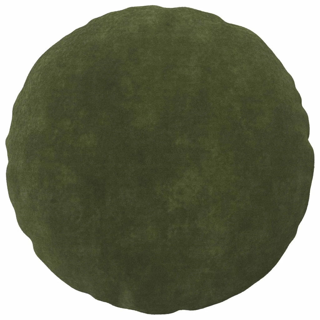 Federa 2 pcs HEERLEN Verde Ø 60 cm Fleece in microfibra 922979
