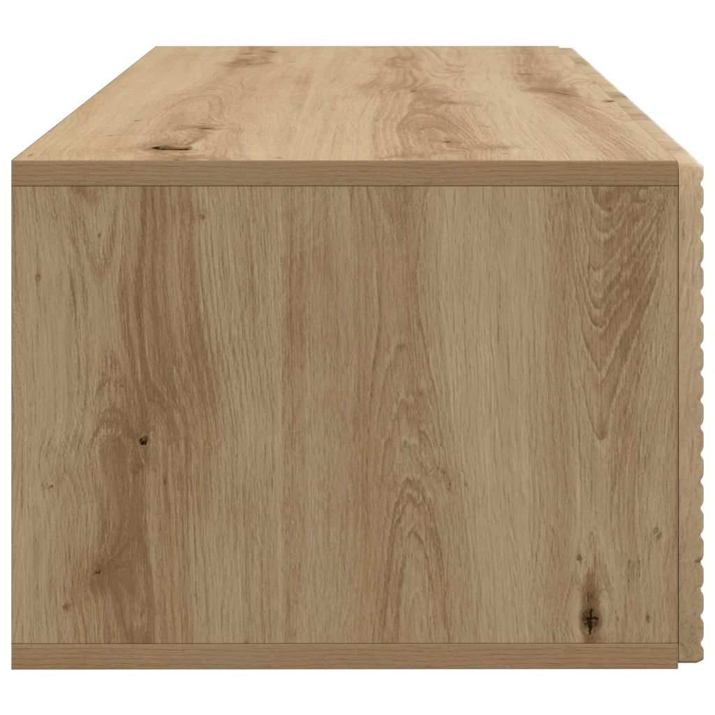 Mobile Porta TV da Muro Rovere Artigianale 78,5 x 41 x 30 cm