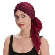 Cappello da Donna Elegante Copertura Estiva - Cappello da Donna - Cappello - Materiale Leggero Polyester - Borchie Antiscivolo - Coda Continua - Copertura del Capo