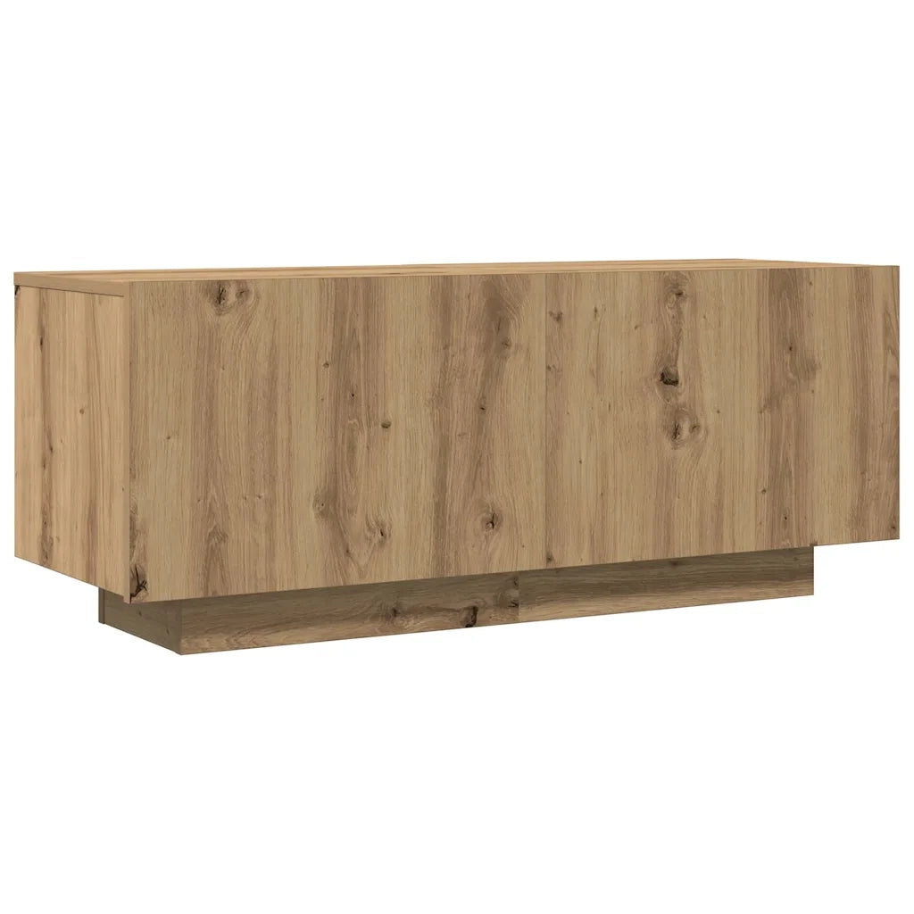 Mobile Porta TV Rovere Artigianale 100x35x40 cm in Truciolato 856354