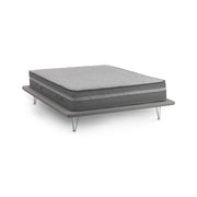 Amomali, Materasso Matrimoniale Sfoderabile Made in Italy, 190x160x32h cm Grigio