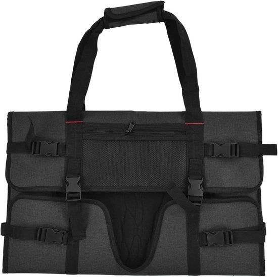 Tas di trasporto per monitor - protegge schermi LCD da 24 pollici - display portatile per computer - Nero.