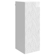 Mobiletto a muro Bianco Lucido 33 x 34,5 x 90 cm