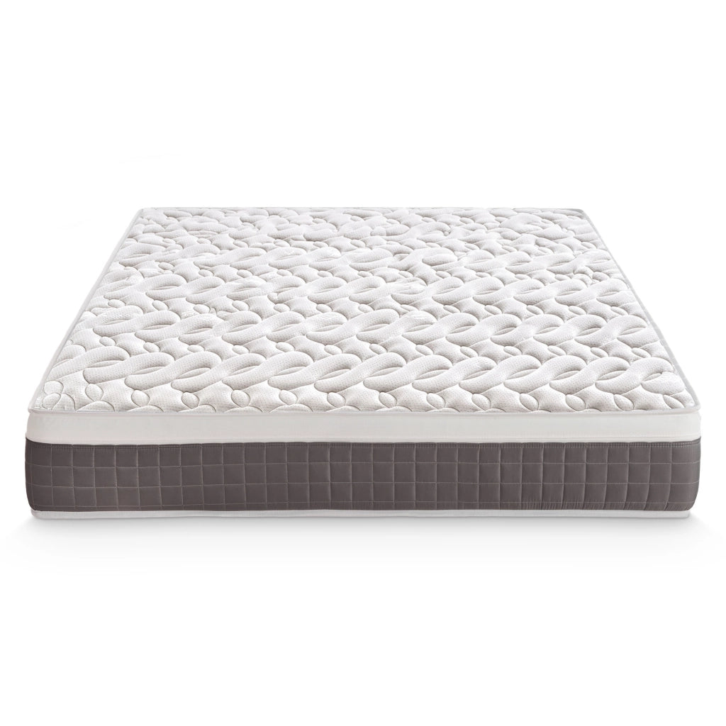Materasso Matrimoniale 160x190 molle indipendenti e memory foam, altezza 25 cm, a zone di supporto differenziato, SFODERABILE, SKY