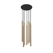 Lampadario a sospensione Nowodvorski Laser ottone 7xG9 Ø30