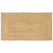 vidaXL Tappeto Beige 80 x 200 cm Juta