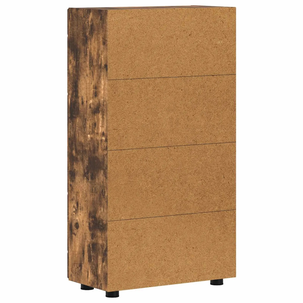 Credenza con lo scaffale FLORIN Rovere fumé 55,5 x 29 x 100 cm 880256