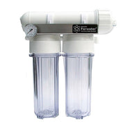 Forwater Serie OXI 250GPD Impianto ad Osmosi Inversa Professionale da 50 GPD in Acciaio Inox Satinato