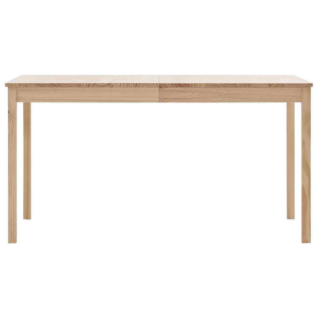 Tavolo da Pranzo 140x70x73 cm in Legno di Pino cod mxl 25475