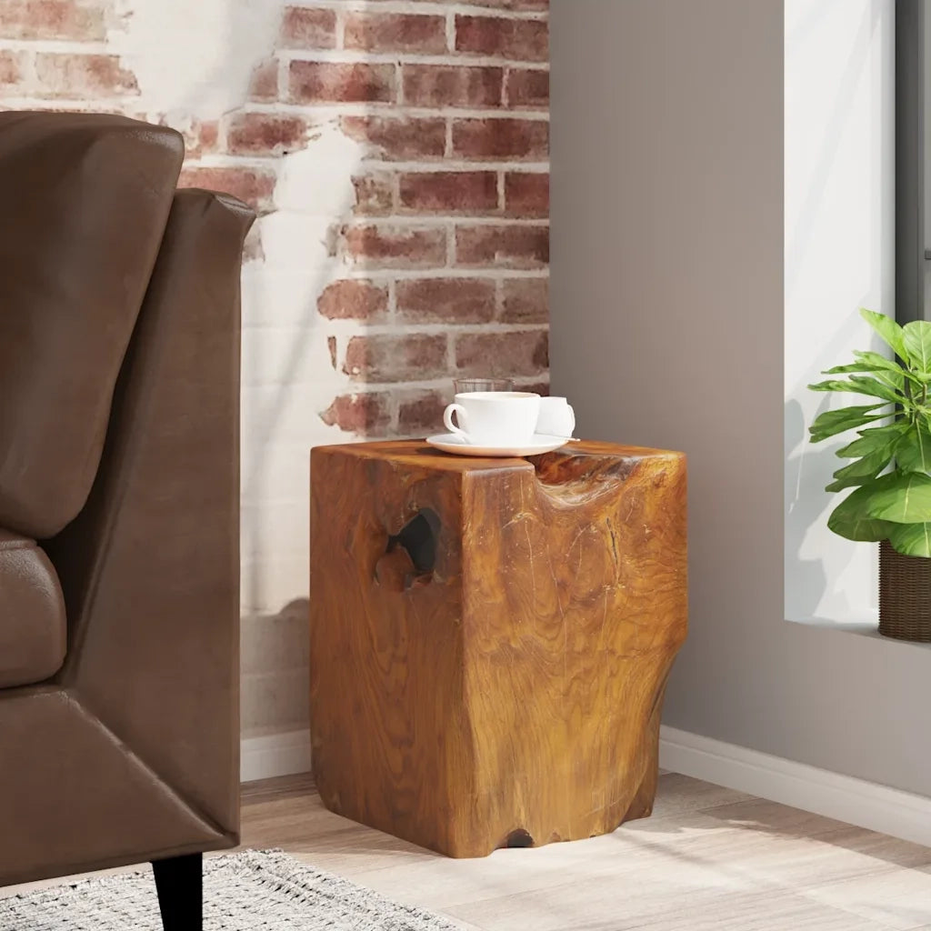 Sgabello in Legno Massello di Teak cod mxl 50682