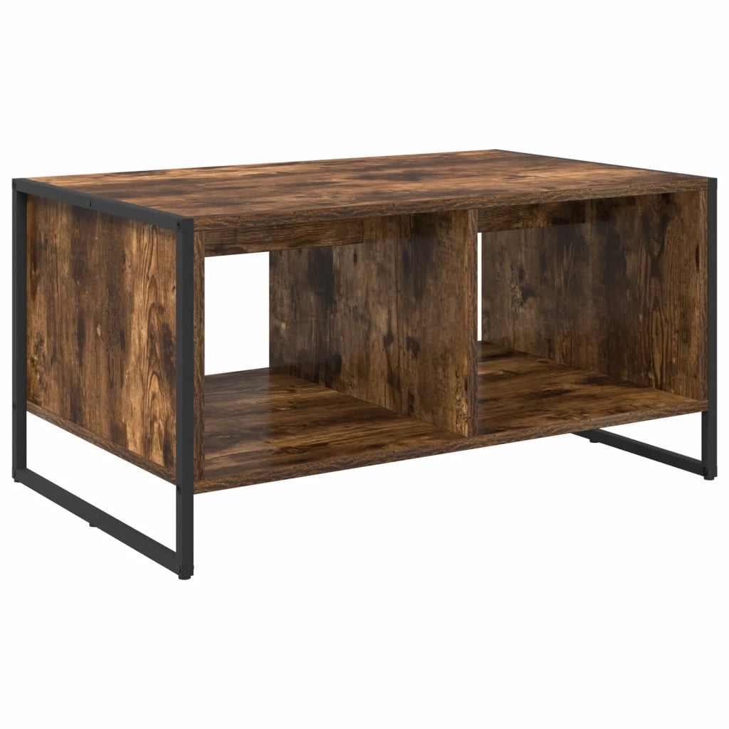 Tavolino da salotto Quercia Fumosa 80 x 50 x 40 cm 886434