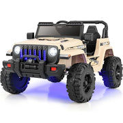 Auto elettrica 95 x 56 x 47 cm con telecomando 2.4G uso esterno design contemporaneo in PP color kaki 20_0019090