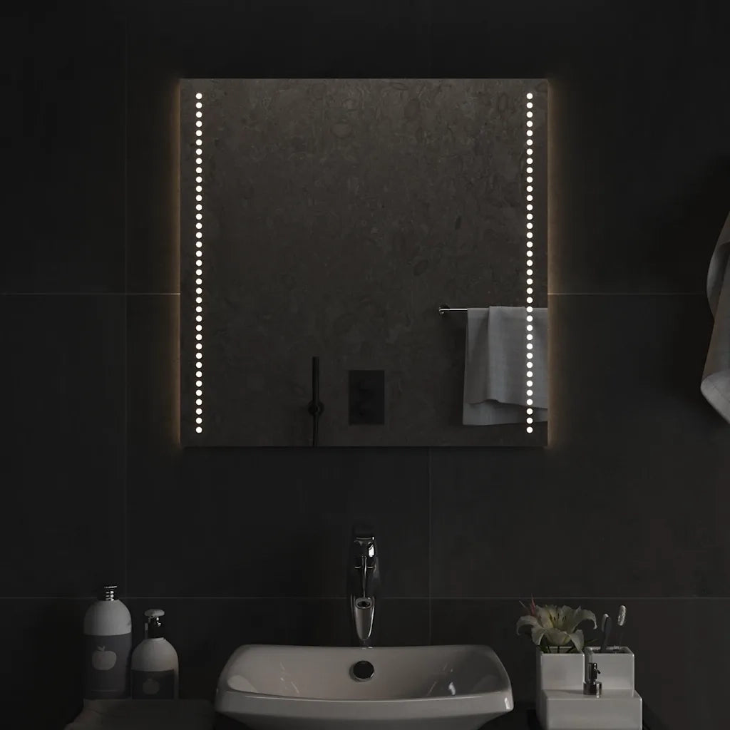 Specchio da Bagno con Luci LED-Specchio per Bagno 60x60 cm 118454