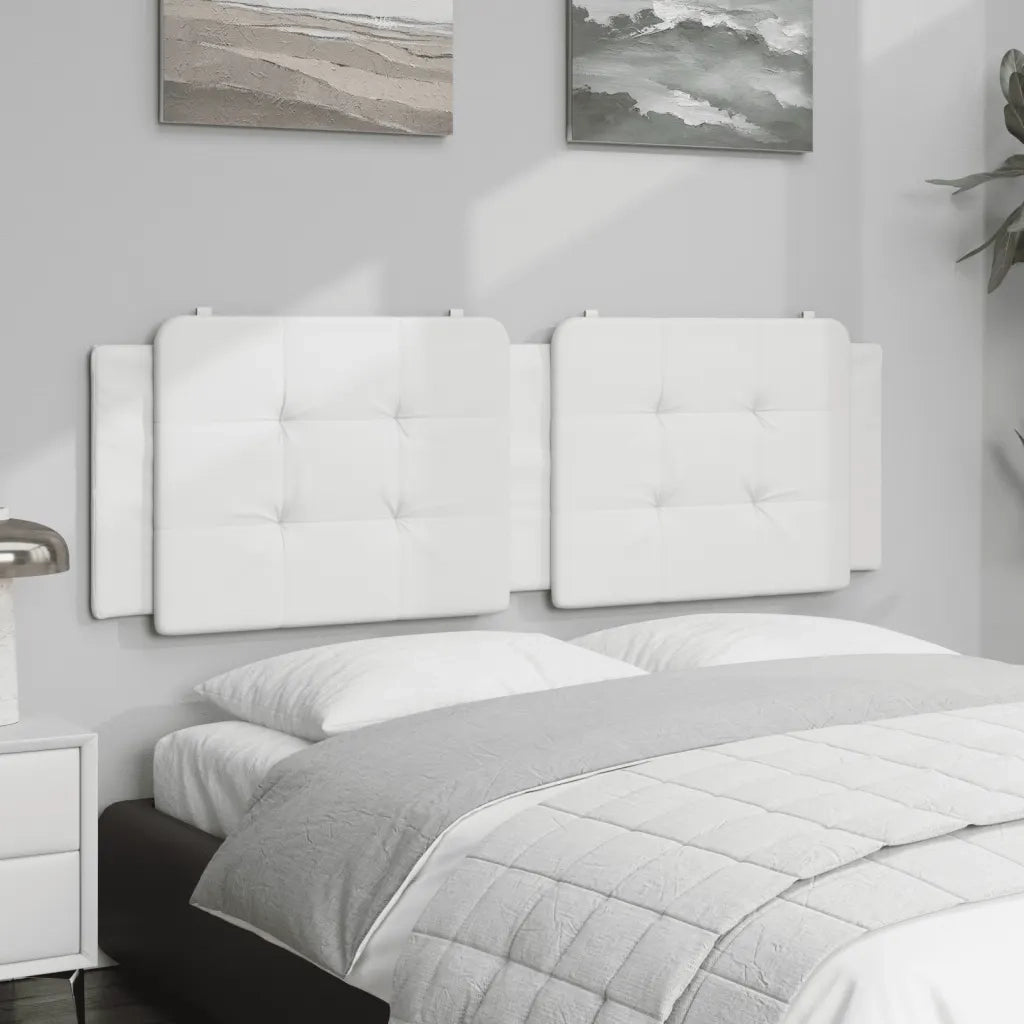 Cuscino Testiera Zadar Bianco 160 cm in Similpelle CFW8428733