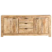 Credenza 175x40x75 cm in Legno di Mango Grezzo 320395