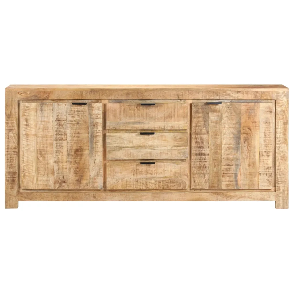 Credenza 175x40x75 cm in Legno di Mango Grezzo 320395