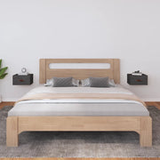 Comodini a Muro 2 pz Grigi 40x29,5x22 cm 820991