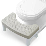 Kruk per bagno per adulti, aiuta a curare la costipazione e il sindrome del colon irritabile (grigio)