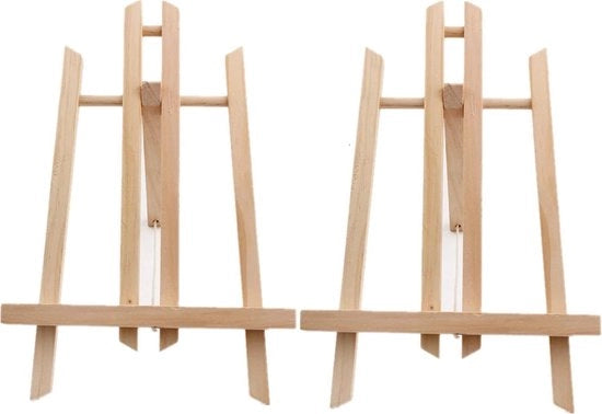 Esego mini telaio da dipinto - in legno - supporto per carta - standard - regalo per bambini - pittura - attrezzo artigianale