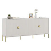Madia Arpina, Credenza Cassetti, 203x49x83h cm Beige
