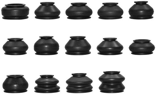 Kit di coperture in gomma per giunto a sfera 14 pezzi - Coperture in gomma universali per auto