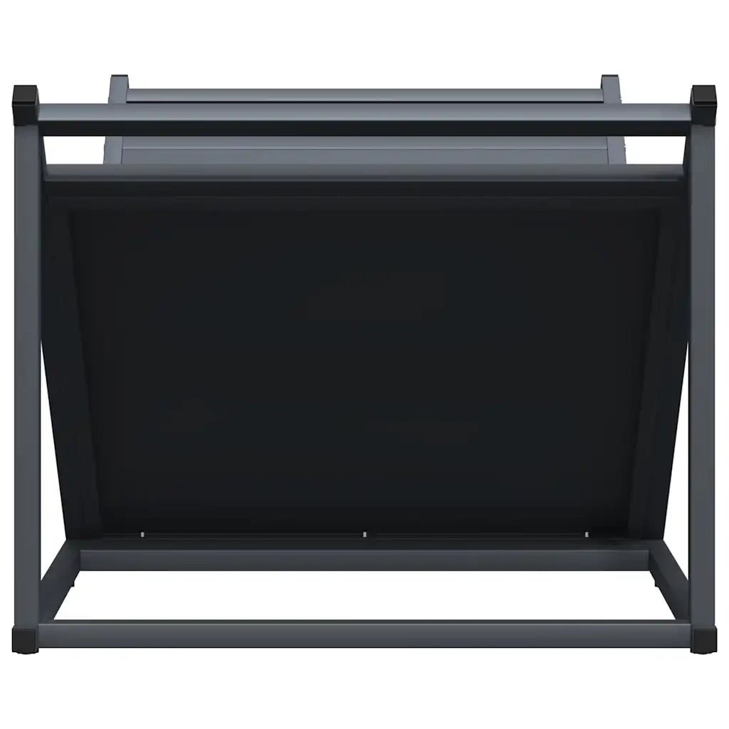 Rastrelliera per Legna da Ardere Antracite 70x43x34,5 cm 864175