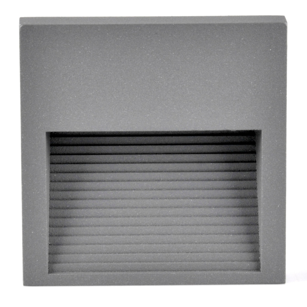Lampada LED da scala Q9 quadrata grafite IP44 Polux