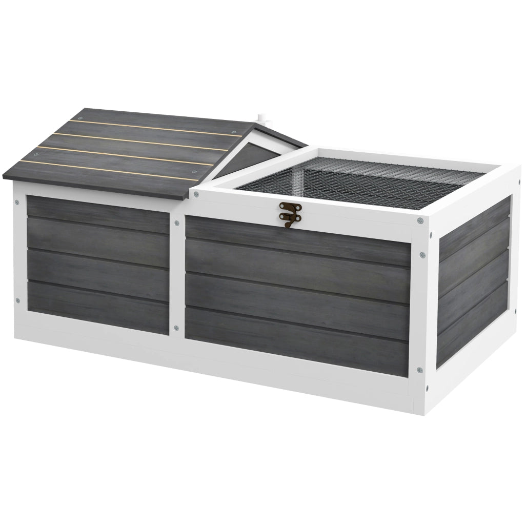 Gabbia per piccoli animali ¨C zephmum ¨C 86x54x43 cm legno pino