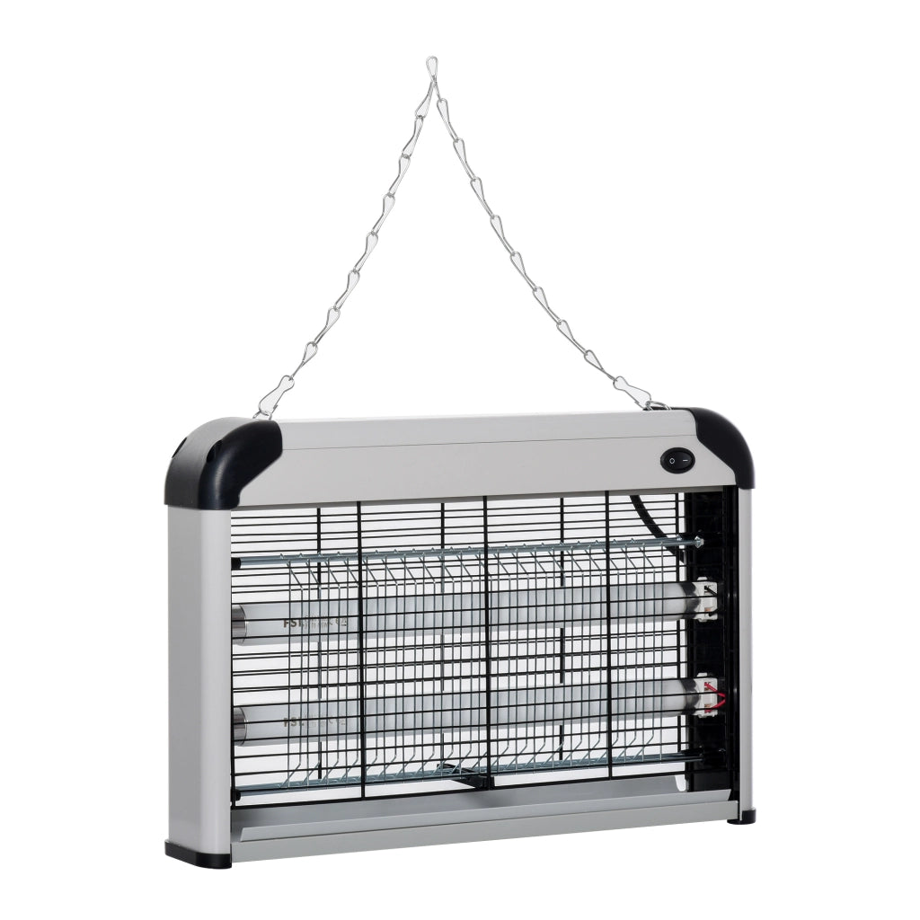 Lampada Anti Zanzare UV 20W ¨C Zephmum ¨C Grigio Scuro