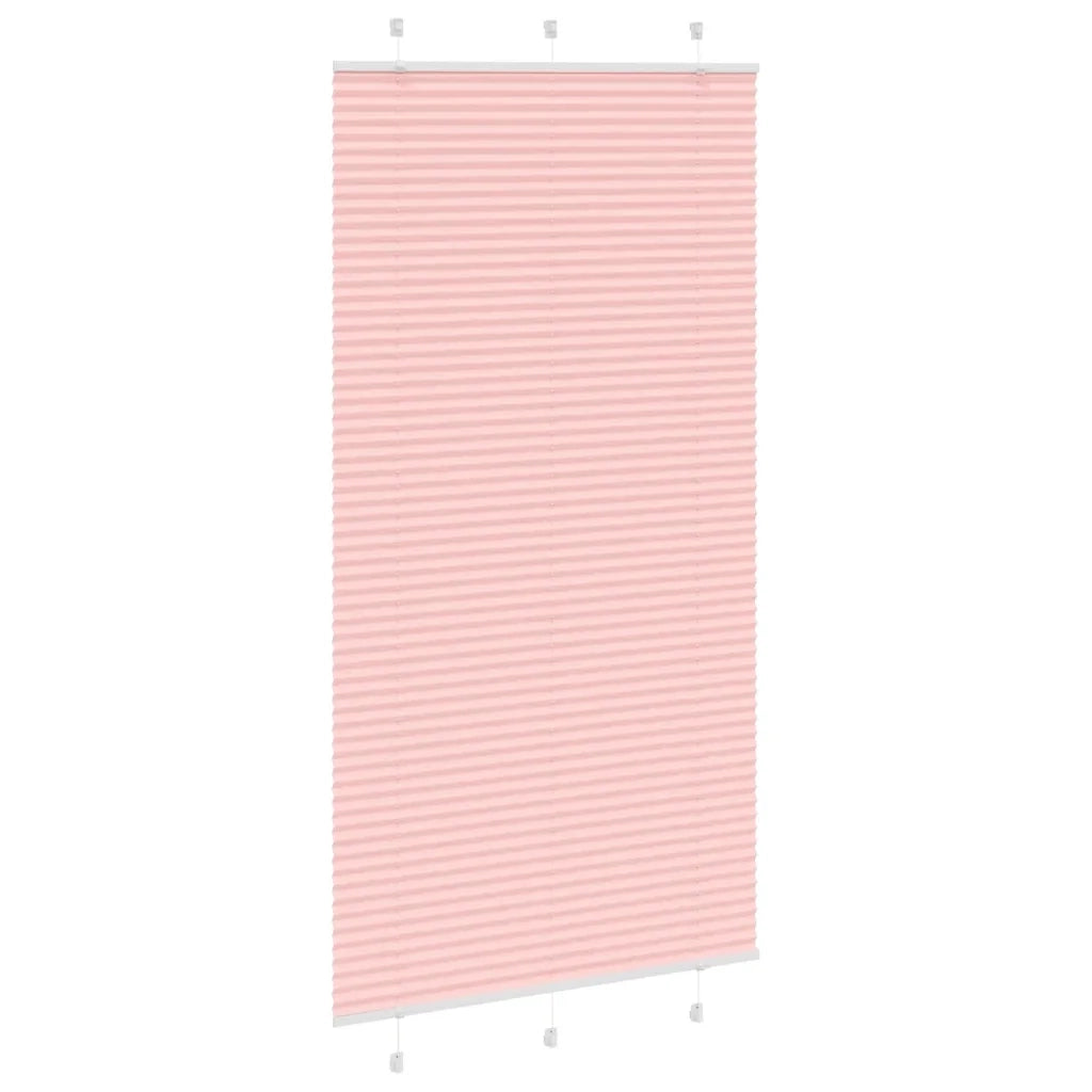 Tenda Plissettata | Tenda pliss¨¨ Rosa 105x200 cm Larghezza Tessuto 104,4 cm