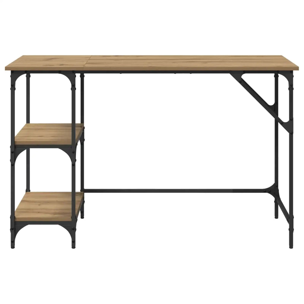 Scrivania Rovere artigianale 120 x 50 x 75 cm Legno multistrato