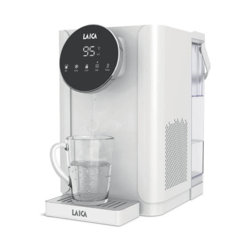 Distributore acqua laica iwh11 hot and cold filtered white