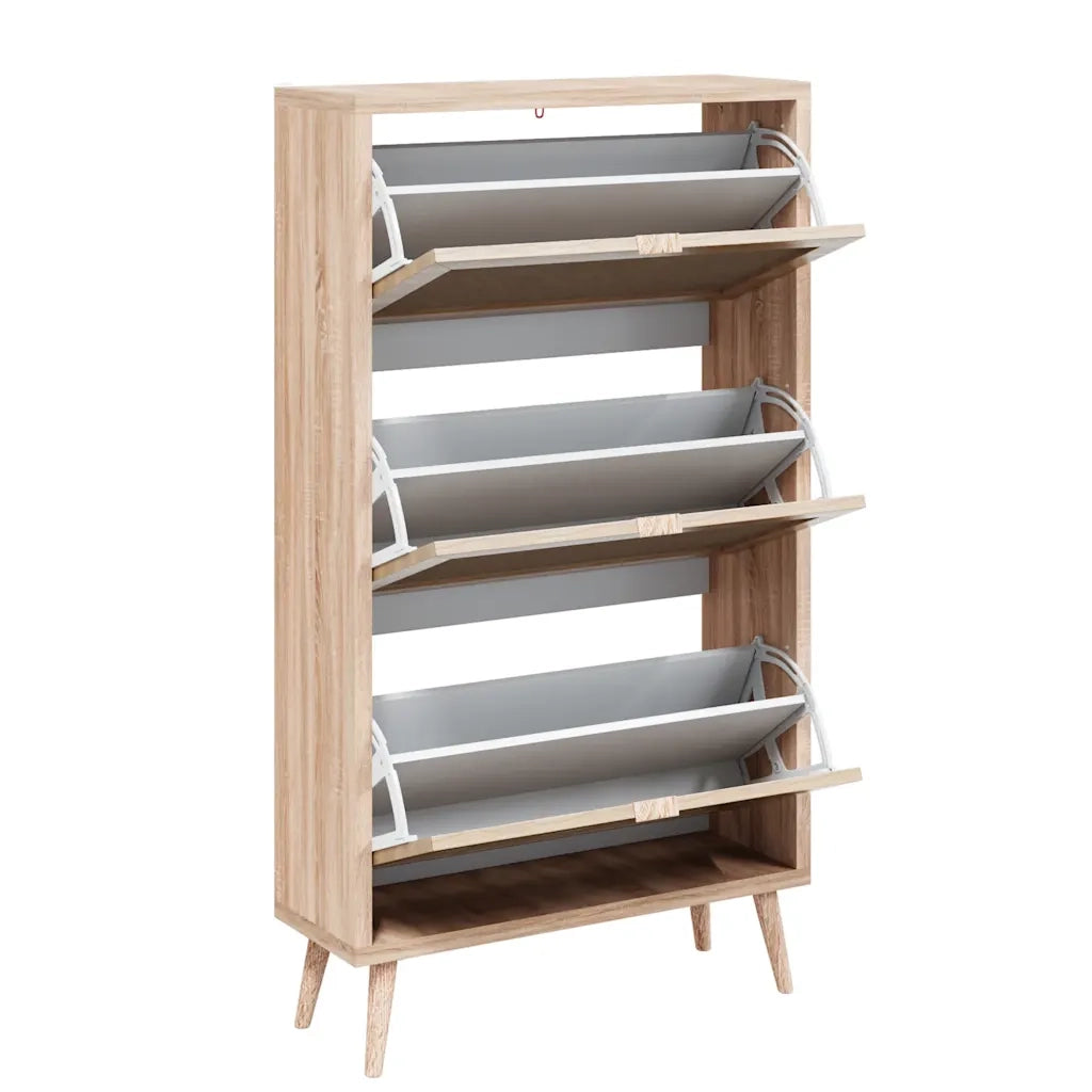 Finori Scarpiera Bali 49A Rovere Sonoma con Stampa Canna 441175