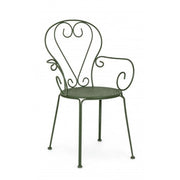 Sedia con braccioli etienne forest