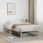 Giroletto senza Materasso Bianco 100x200 cm in Metallo 4017423