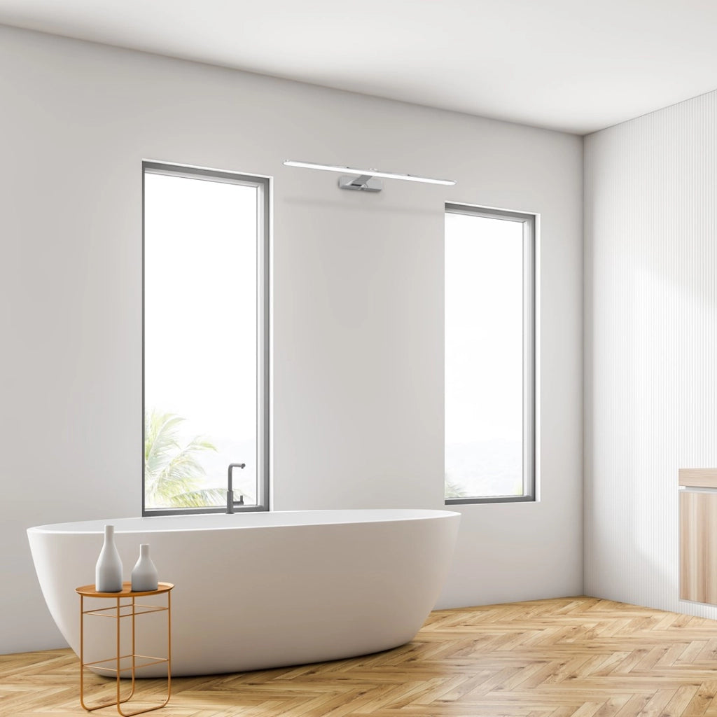 Applique LED Milagro Splash 60cm 12W 4000K IP44 cromo