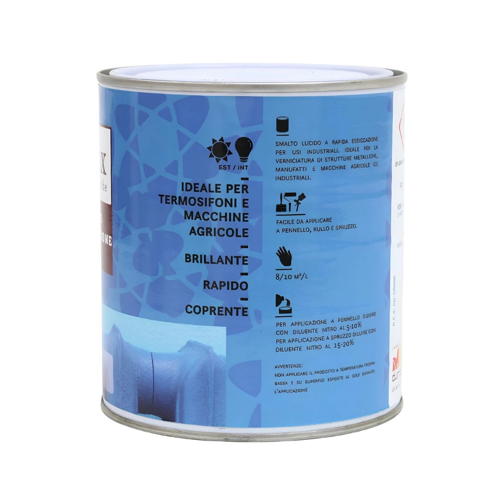 Durilux smalto sintetico lucido rapida essiccazione bosco 524 per ferro *** formato 2.5 lt, confezione 1