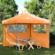 Tenda Party Arancione 292 x 292 x 315 cm Tessuto Oxford 42023562