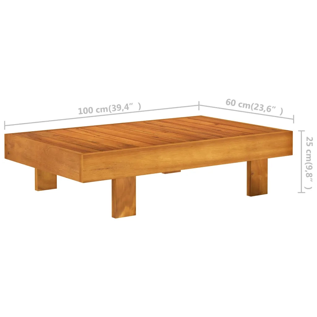 Set Divani Giardino 9 Posti Cuscini Grigi Scuro Massello Acacia 3057962