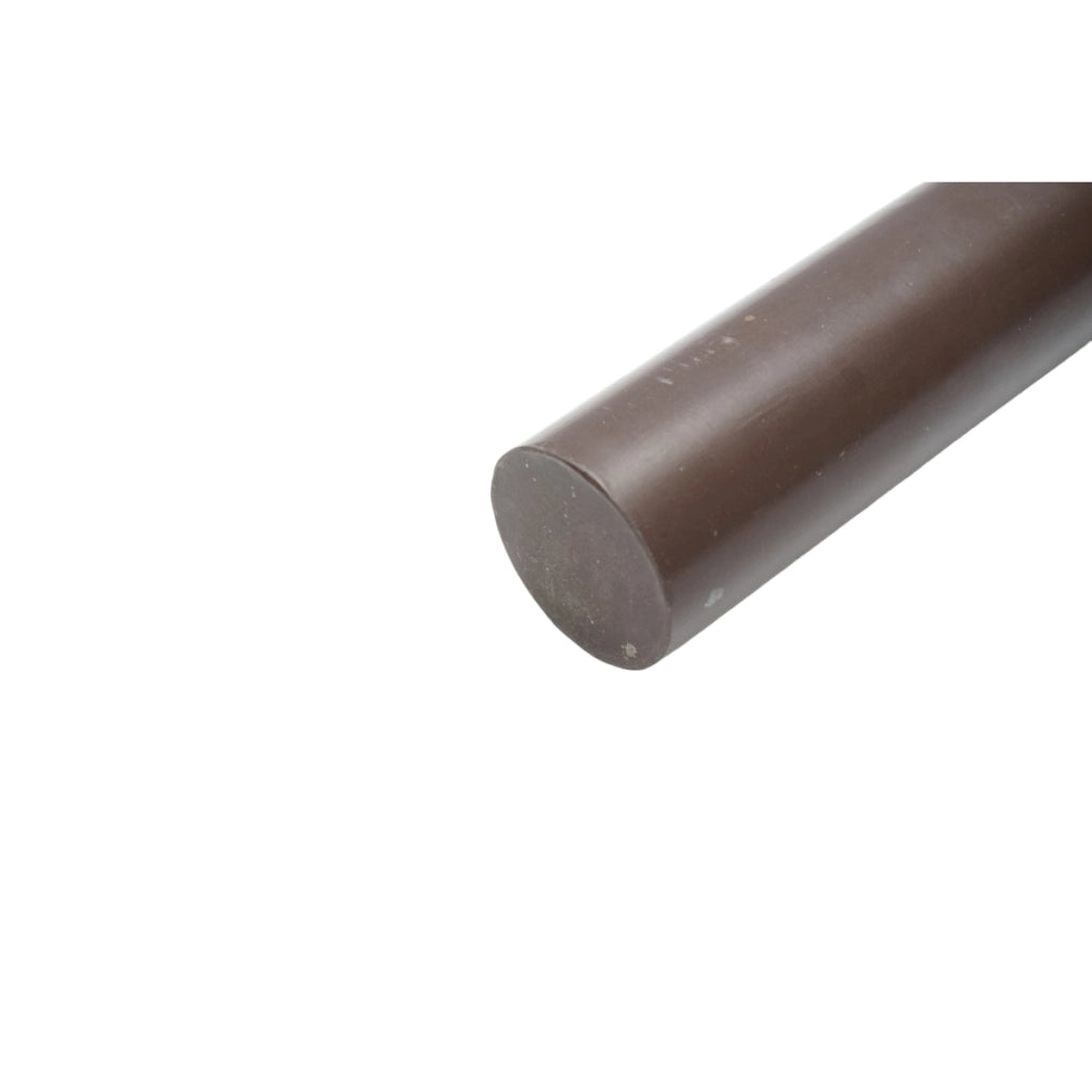 Barra in teflon, PTFE, politetrafluoroetilene marrone 200x50mm 1,45 Kg