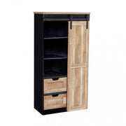 MOBILE LIBRERIA IN LEGNO E FERRO JAMAR