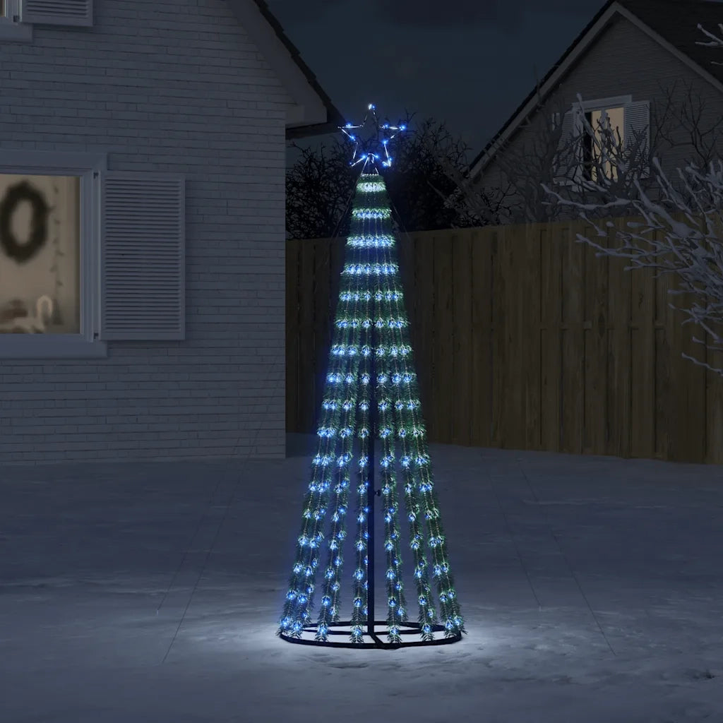 Albero di Natale a LED 275 LED Blu 180 cm 358066