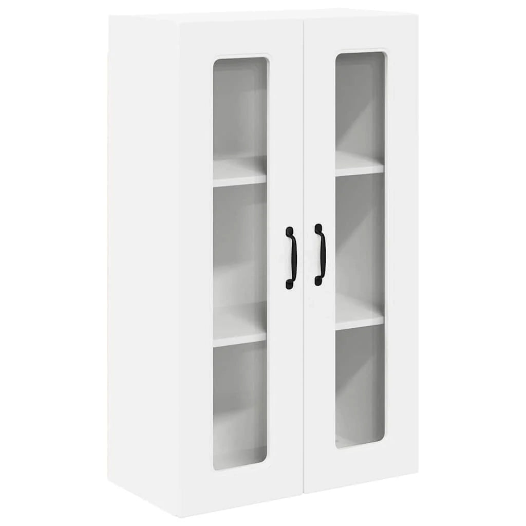 Mobile da cucina rettangolare con ampio spazio contenitivo 60 x 31 x 100 cm legno composito bianco 02_0053853