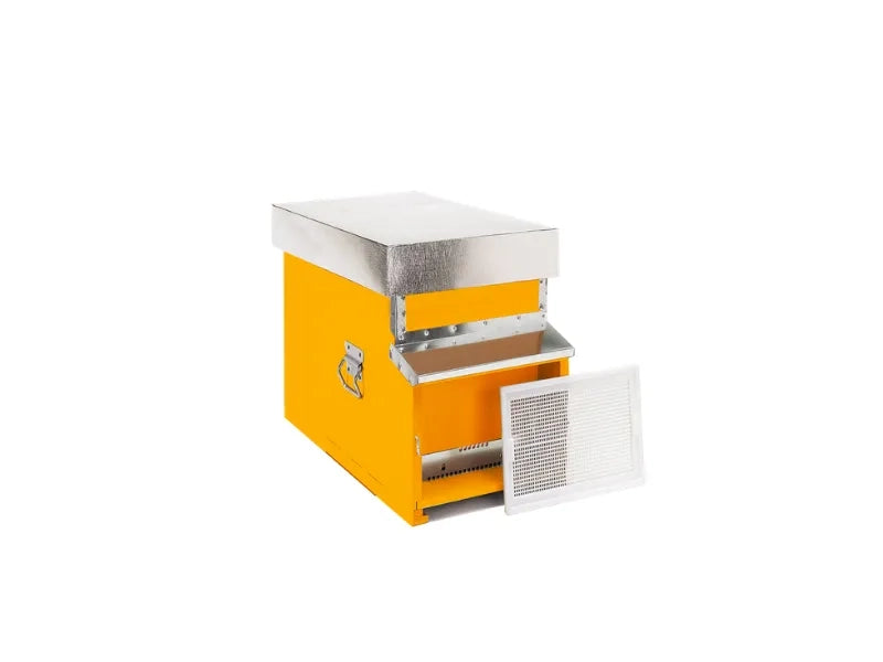 Arnia 1087H Dadant-Blatt 7 favi nomadismo fondo mobile antivarroa - Giallo