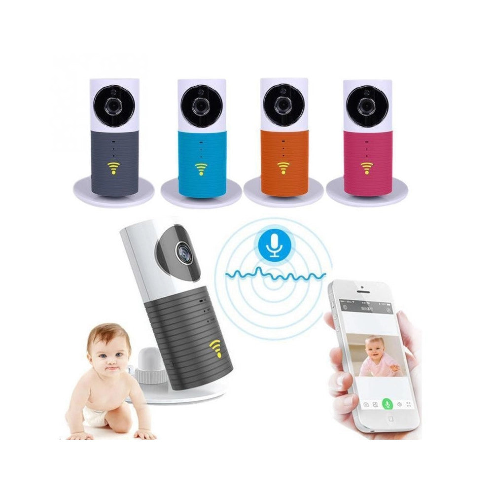 Trade Shop - Telecamera Wifi Videosorveglianza Ip Camera Sensore Di Movimento Led P2p Microsd -